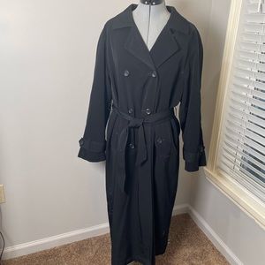 London fog lined rain coat